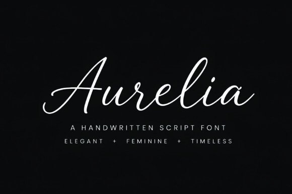 Aurelia: The Modern Script for Elegant Branding