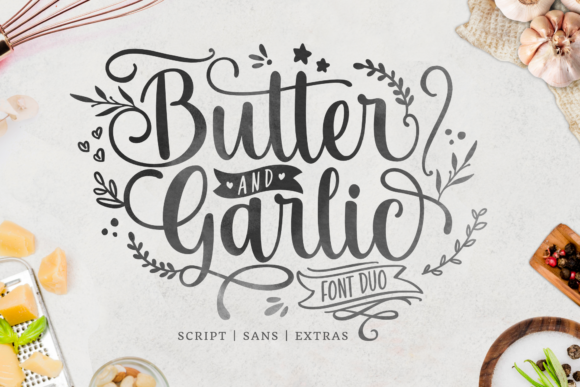 Butter and Garlic: A Handwritten Font for Warm, Authentic Designs
