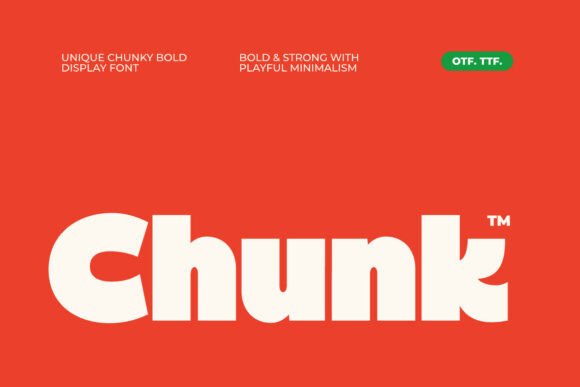 Chunk: The Display Font That Makes a Statement