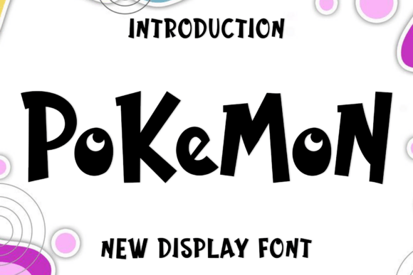 Discover Pokemon: A Font with Creative Warmth