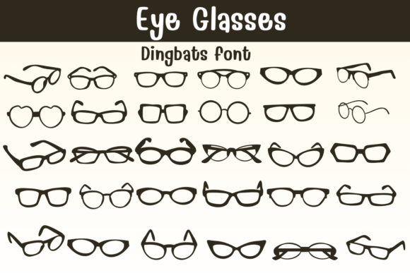 Eye Glasses: The Dingbats Font That Adds Instant Sketchy Charm
