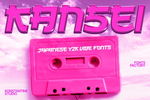 Kansei: A Y2K Font for Modern Branding