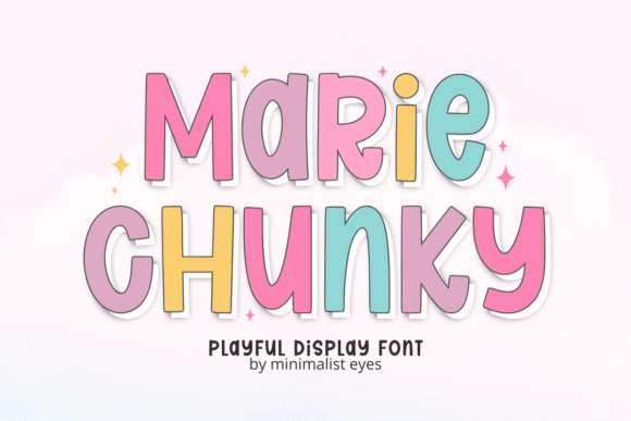 Marie Chunky: The Playful Display Font That Demands Attention