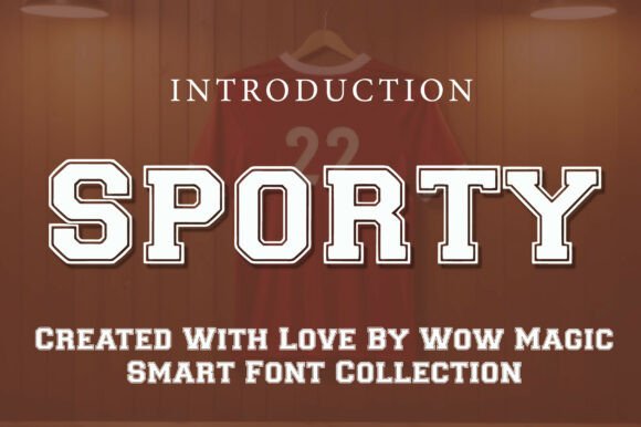 Sporty: A Typeface That Captures Athletic Energy