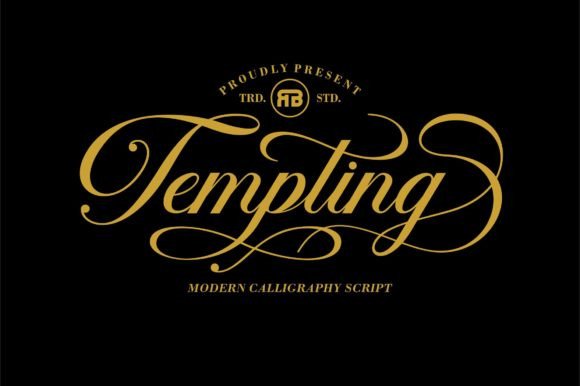 Tempting: Elevate Your Designs with This Script Font
