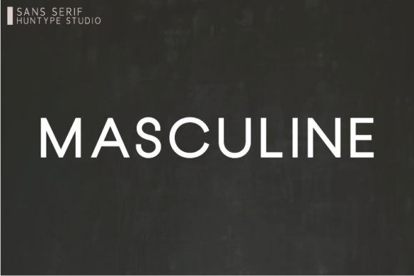Why Masculine Is the All-Caps Sans Serif You Need